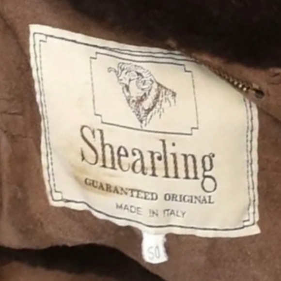 SALE * Vintage Toast/Espresso 🇮🇹 Shearling Lambskin Coat - Picture 3 of 5